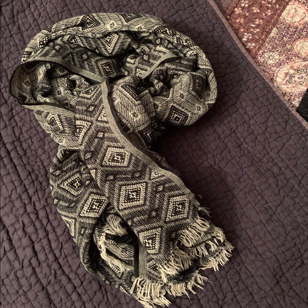 Geometric/Tribal Blanket Scarf